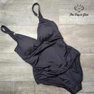 Ralph Lauren Tummy Control One Piece Swimsuit Size 10